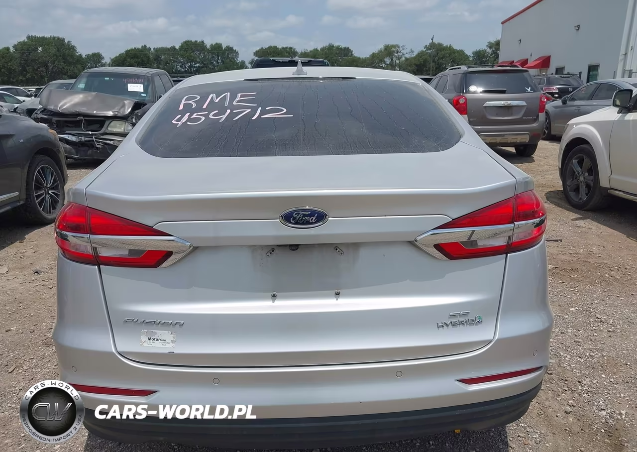 2019 Ford Fusion Hybrid Se VIN:3FA6P0LU9KR242783 - 16