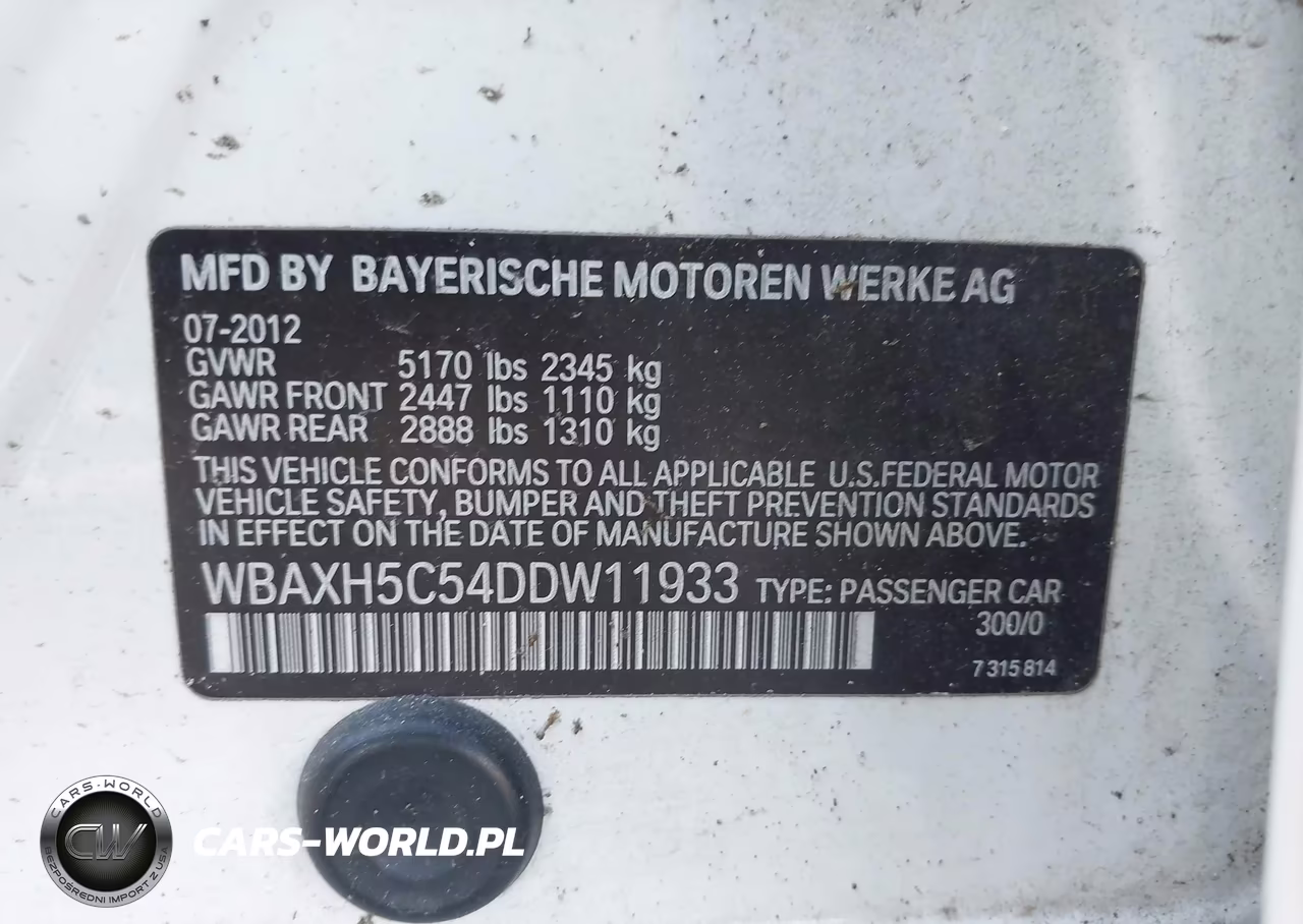 2013 BMW 528I xDrive VIN:WBAXH5C54DDW11933 - 9