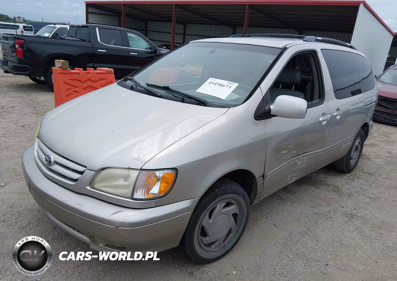 2002 Toyota Sienna Xle VIN:4T3ZF13C32U436776 - 2