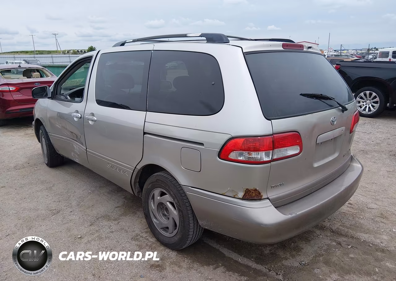 2002 Toyota Sienna Xle VIN:4T3ZF13C32U436776 - 3