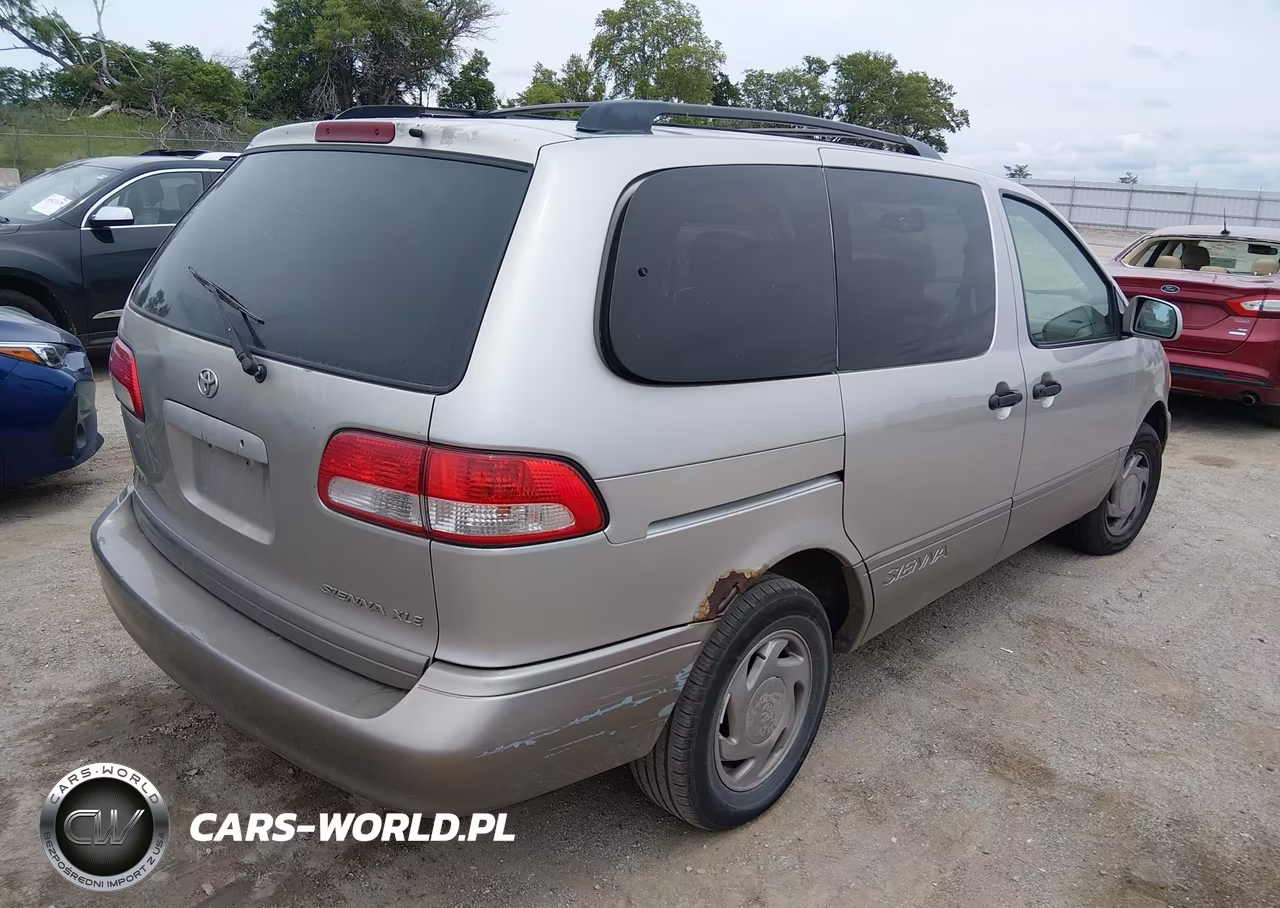 2002 Toyota Sienna Xle VIN:4T3ZF13C32U436776 - 4