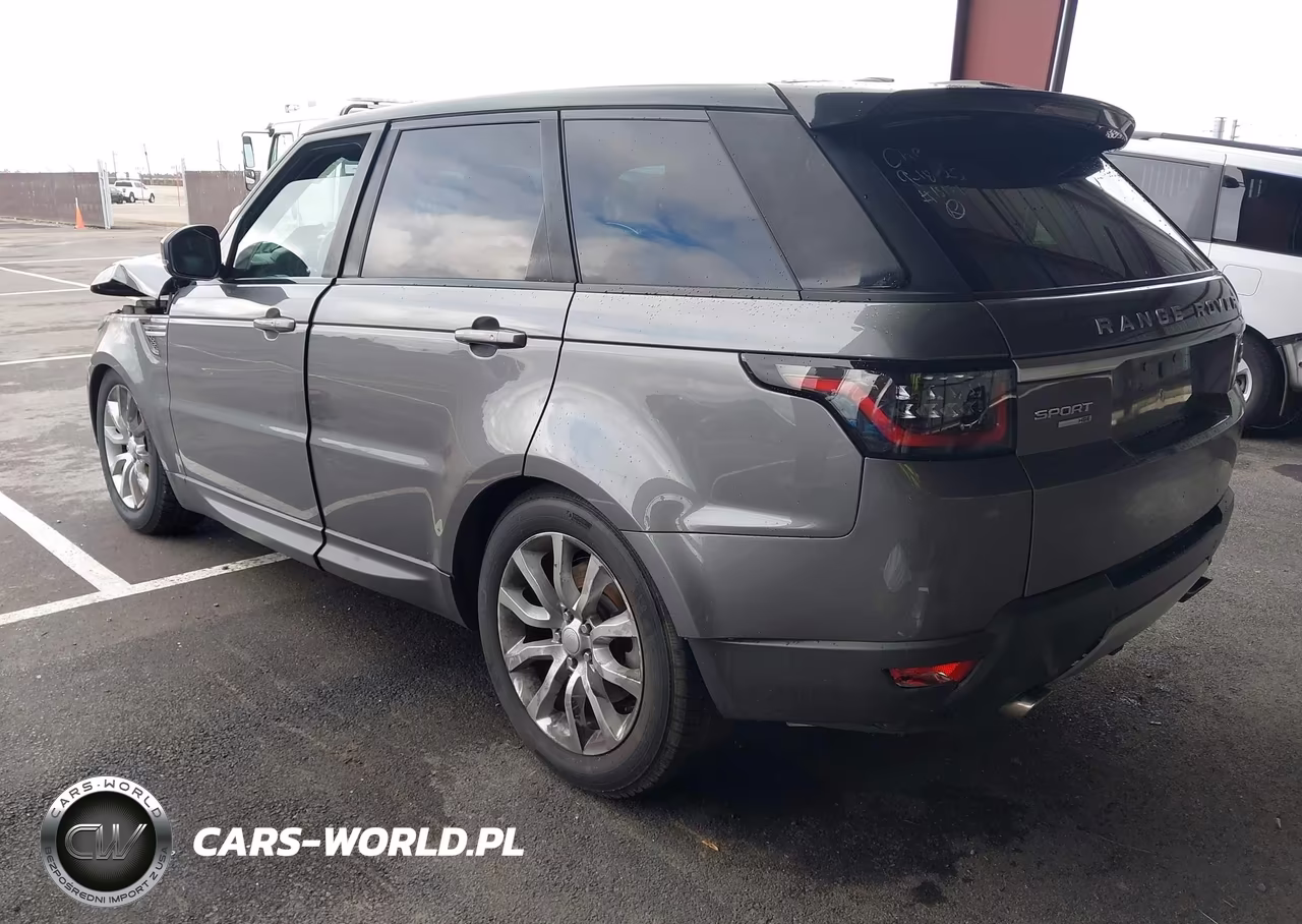 2015 Land Rover Range Rover Sport 3.0L V6 Supercharged Hse VIN:SALWR2VF8FA607851 - 3