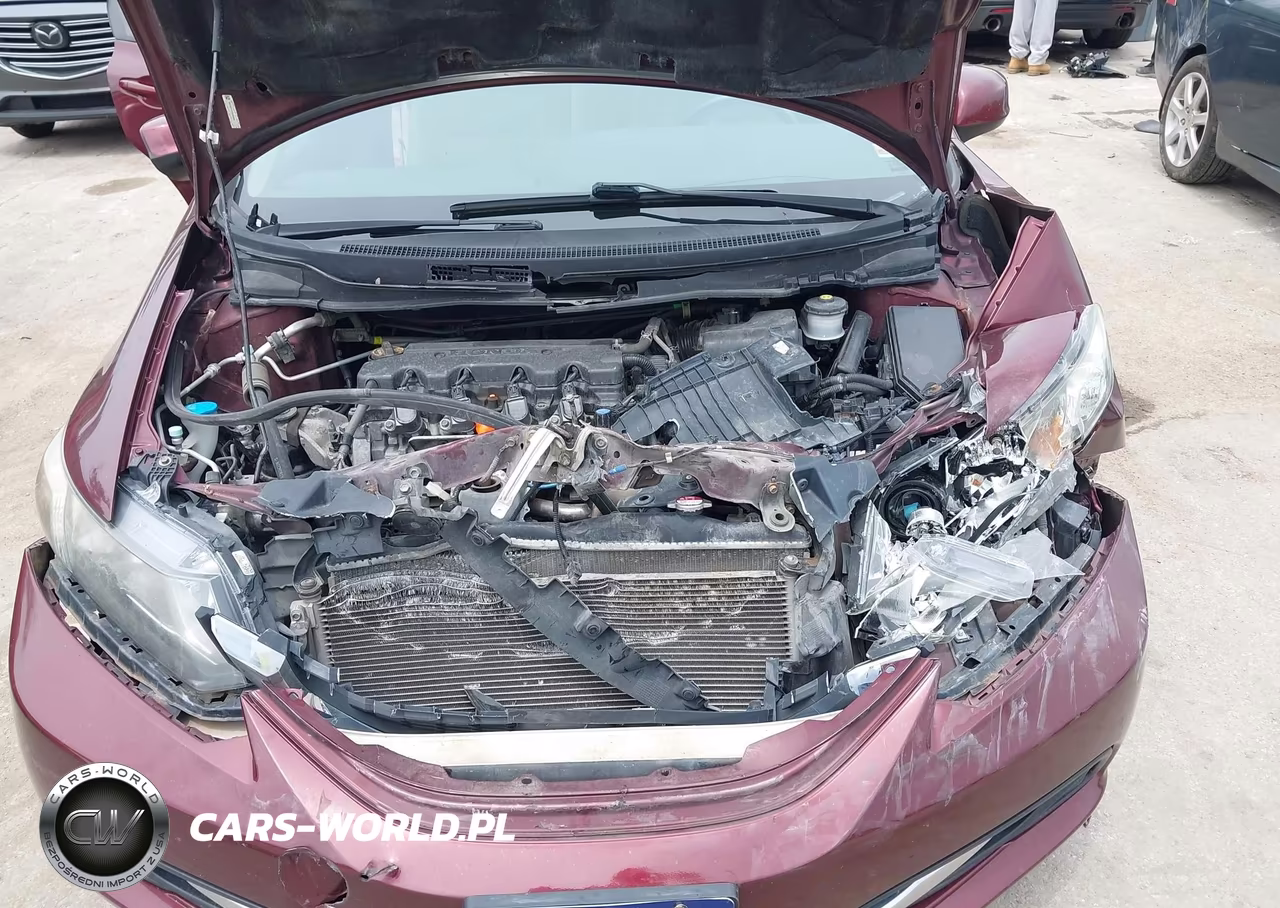 2013 Honda Civic Lx VIN:19XFB2F57DE089694 - 10