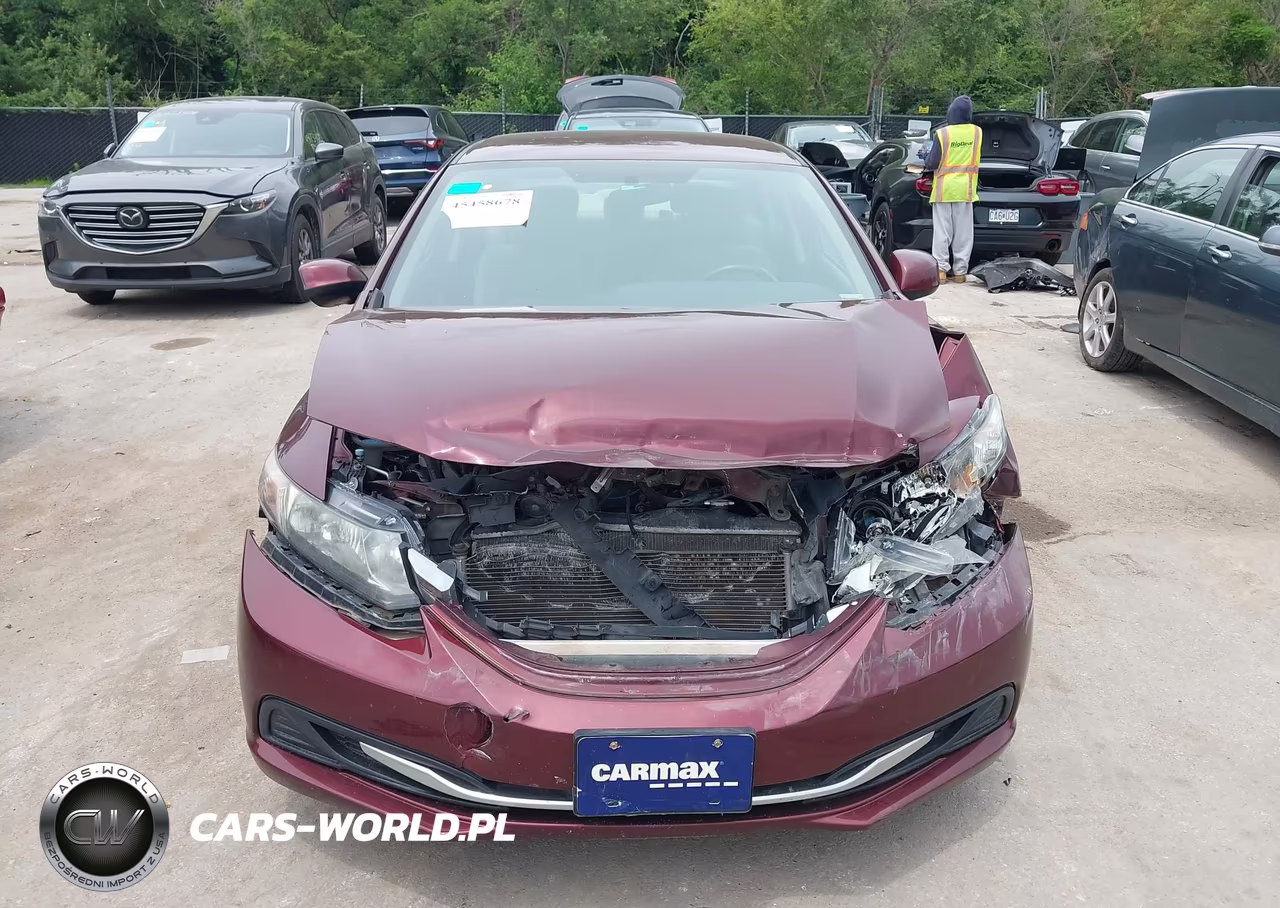 2013 Honda Civic Lx VIN:19XFB2F57DE089694 - 12