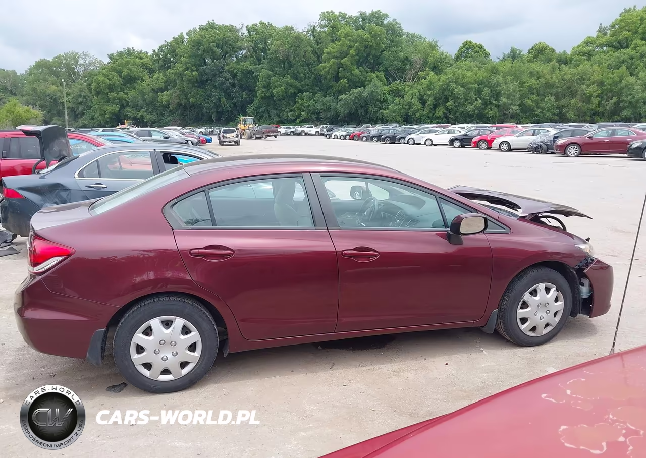 2013 Honda Civic Lx VIN:19XFB2F57DE089694 - 13