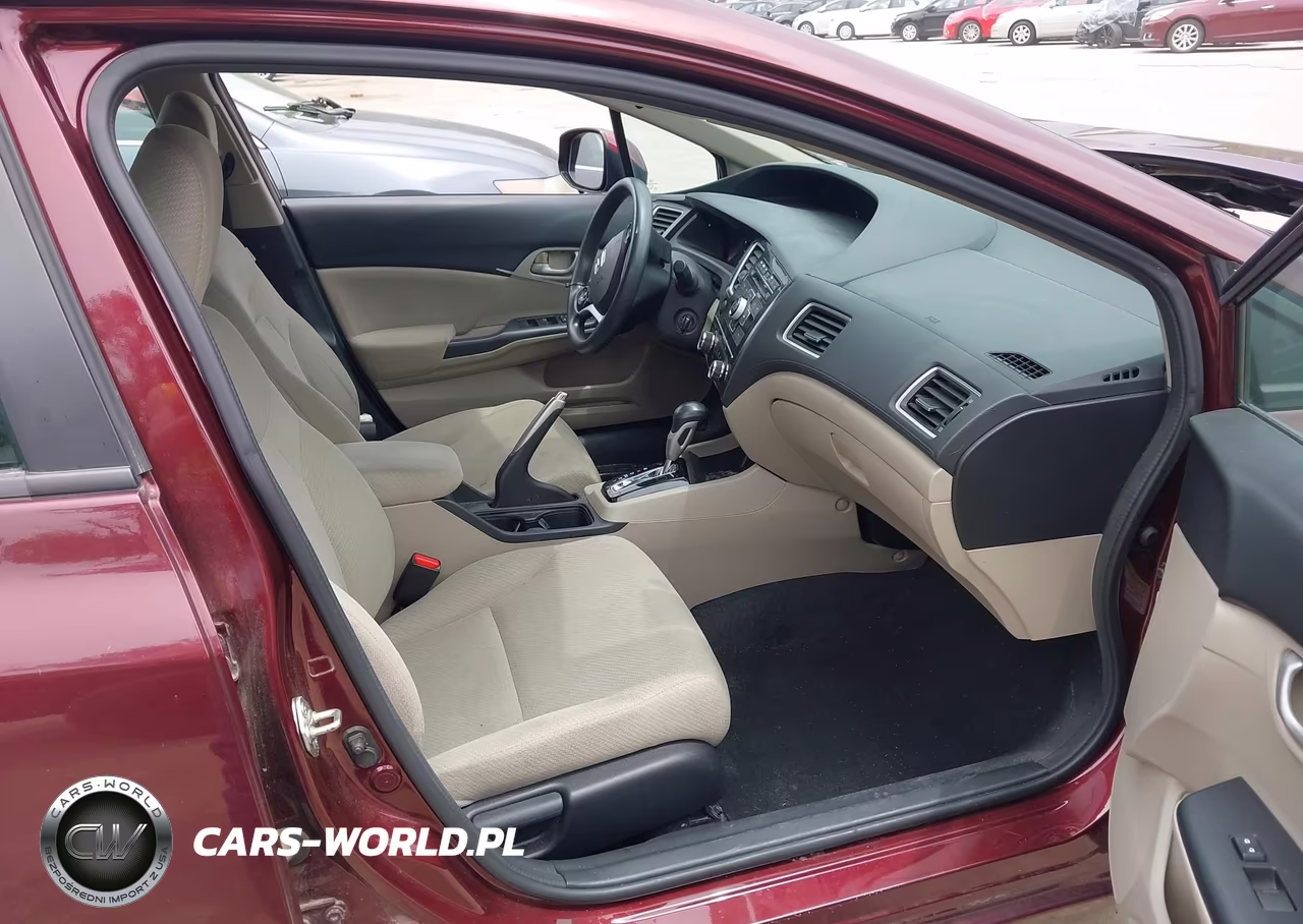 2013 Honda Civic Lx VIN:19XFB2F57DE089694 - 5