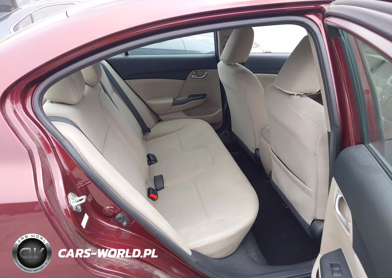 2013 Honda Civic Lx VIN:19XFB2F57DE089694 - 8