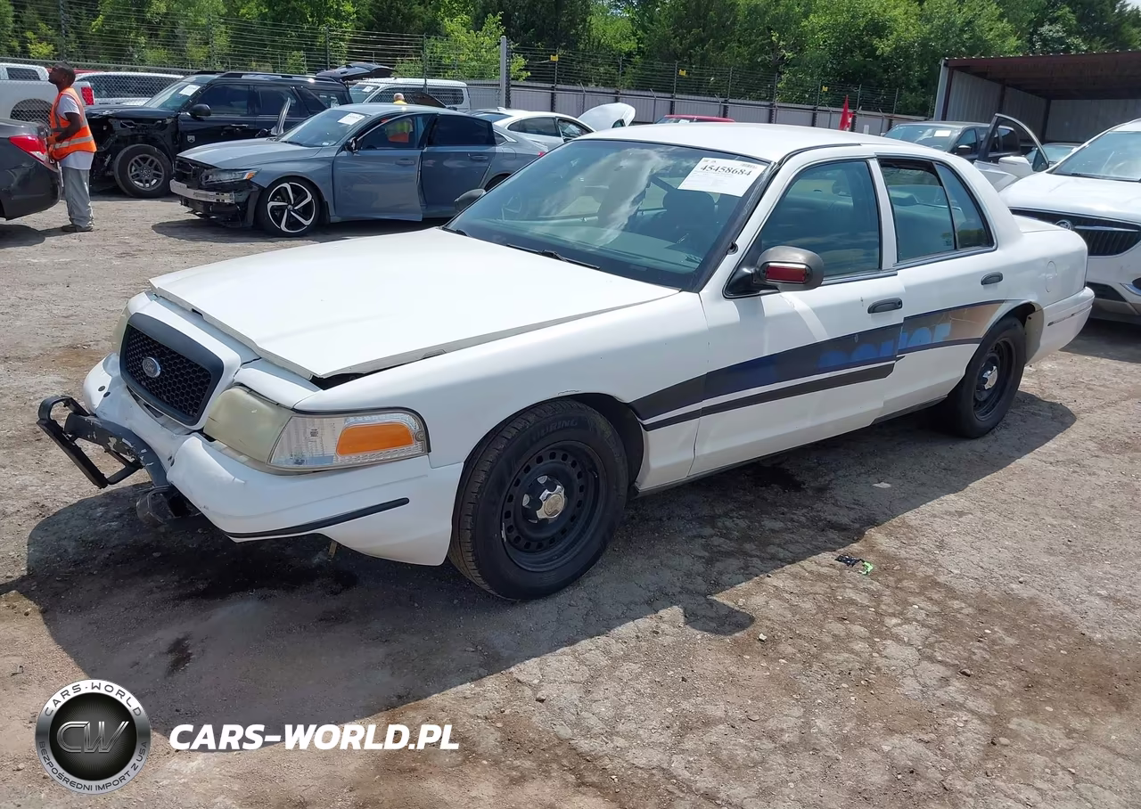 2000 Ford Crown Victoria Police Interceptor VIN:2FAFP71W1YX178309 - 2