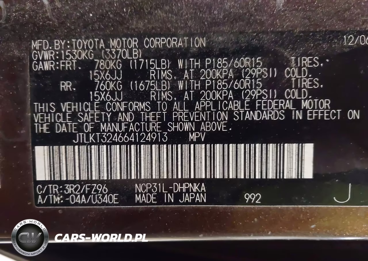 2006 Scion Xb VIN:JTLKT324664124913 - 9