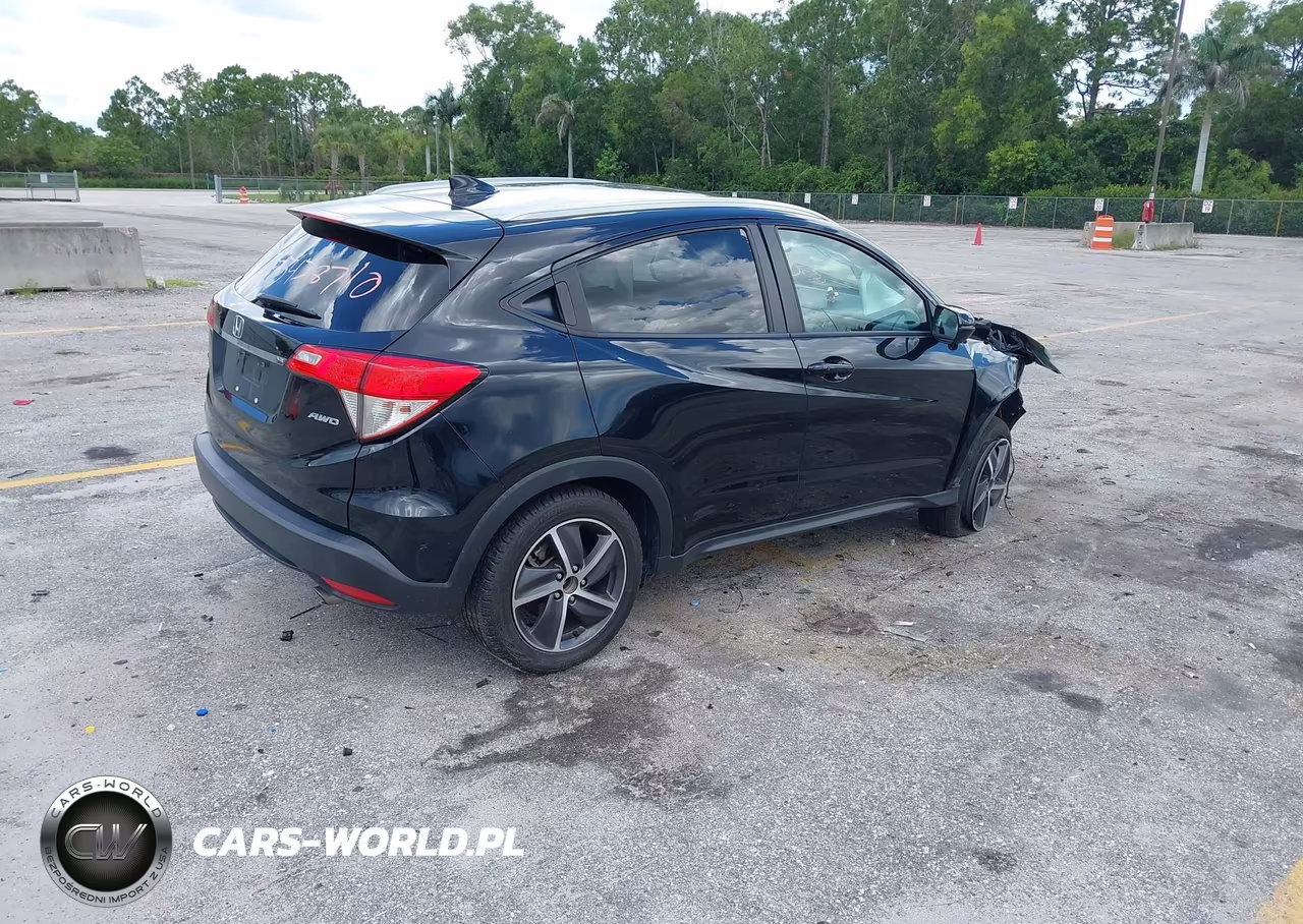 2021 Honda Hr-V Awd Ex VIN:3CZRU6H53MM704382 - 4