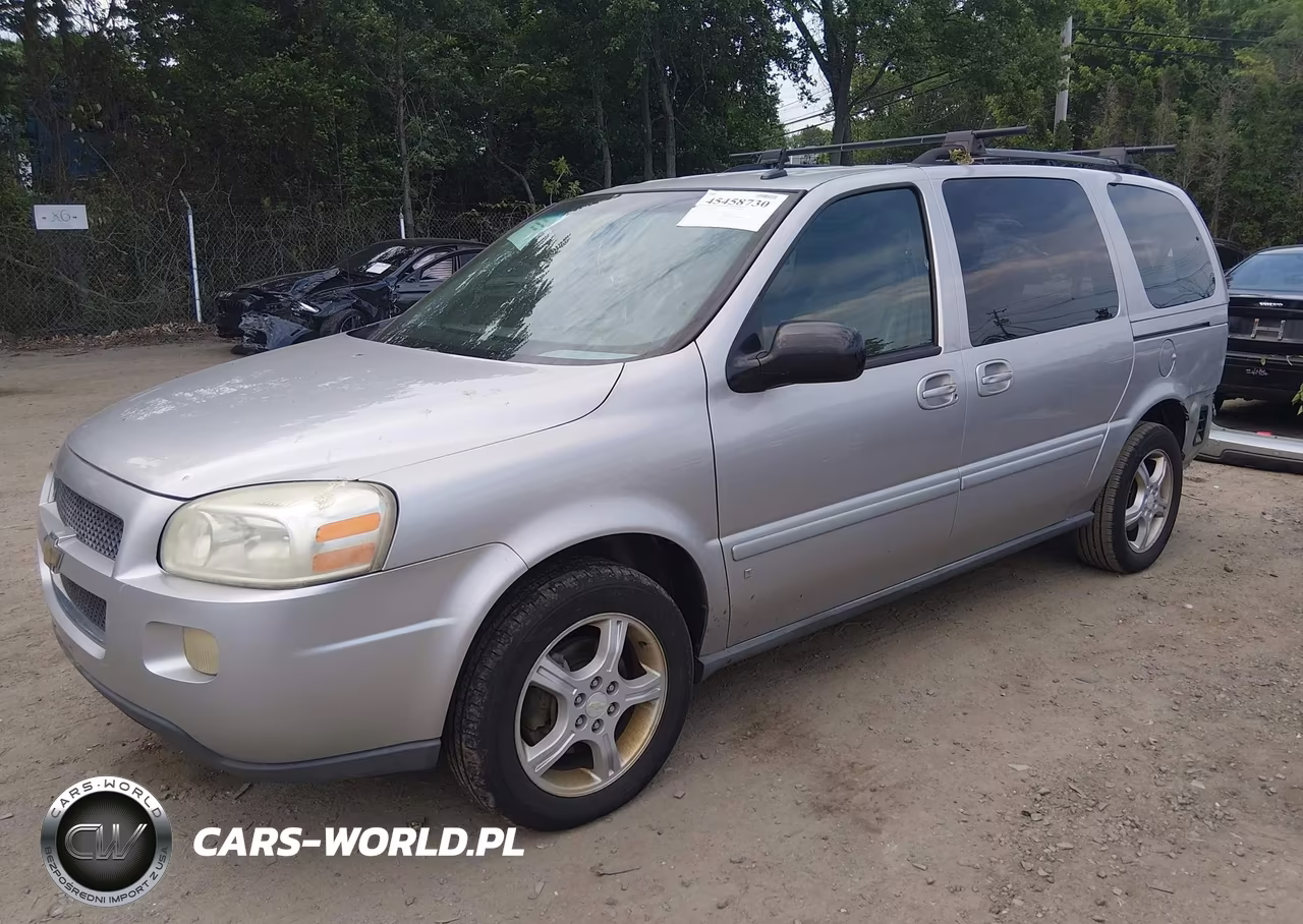 2007 Chevrolet Uplander Lt W-1Lt VIN:1GNDV33177D101572 - 2