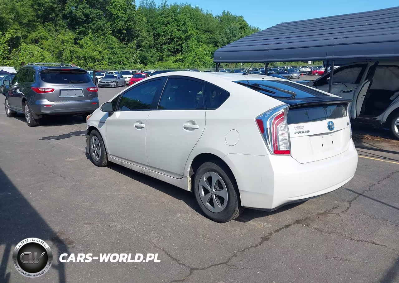 2012 Toyota Prius Two VIN:JTDKN3DUXC5465823 - 3