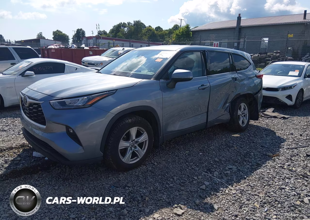 2020 Toyota Highlander Le VIN:5TDBZRBH1LS017087 - 2