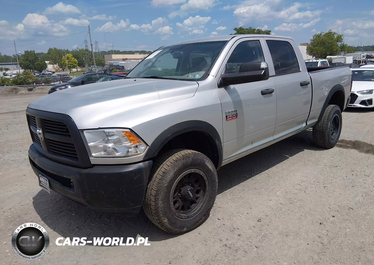 2012 Ram 2500 St VIN:3C6TD5CT5CG291400 - 2