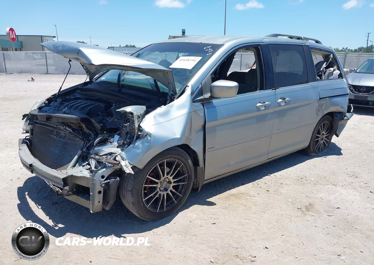 2009 Honda Odyssey Ex VIN:5FNRL38489B037562 - 2