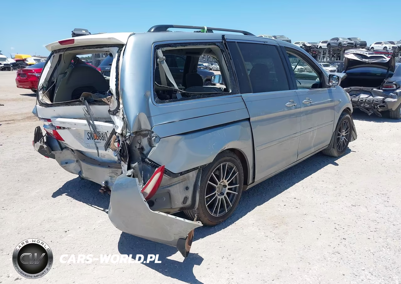 2009 Honda Odyssey Ex VIN:5FNRL38489B037562 - 4