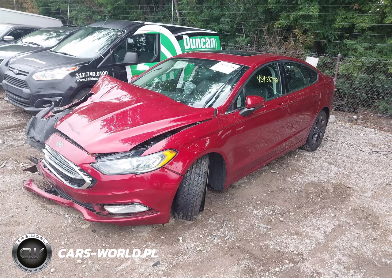 2018 Ford Fusion Se VIN:3FA6P0HD2JR283859 - 2