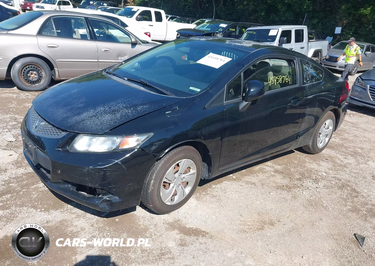 2013 Honda Civic Lx VIN:2HGFG3B52DH501748 - 2
