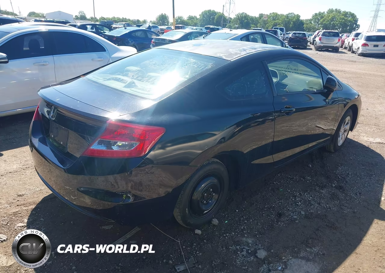 2013 Honda Civic Lx VIN:2HGFG3B52DH501748 - 4