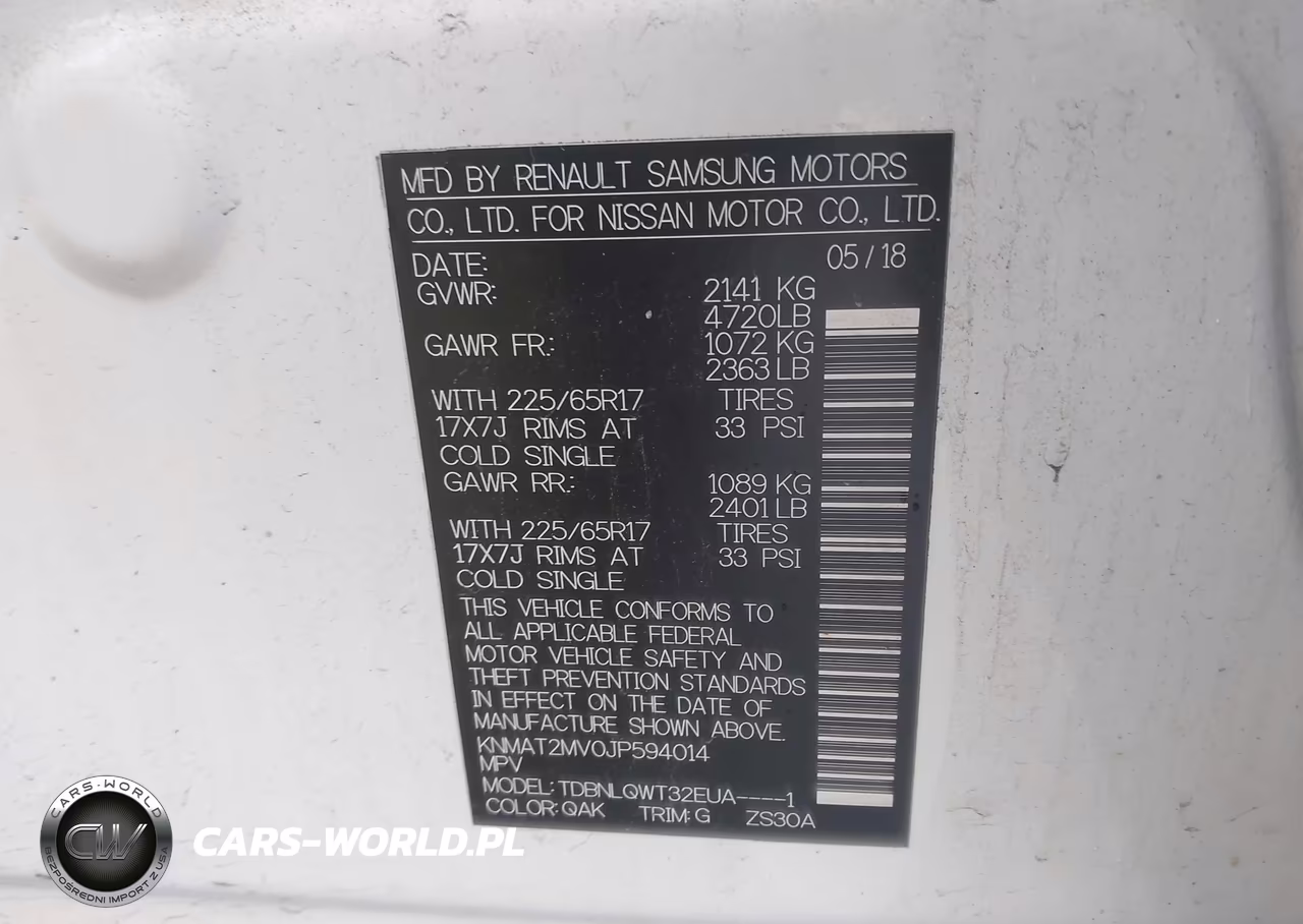 2018 Nissan Rogue Sv VIN:KNMAT2MV0JP594014 - 9