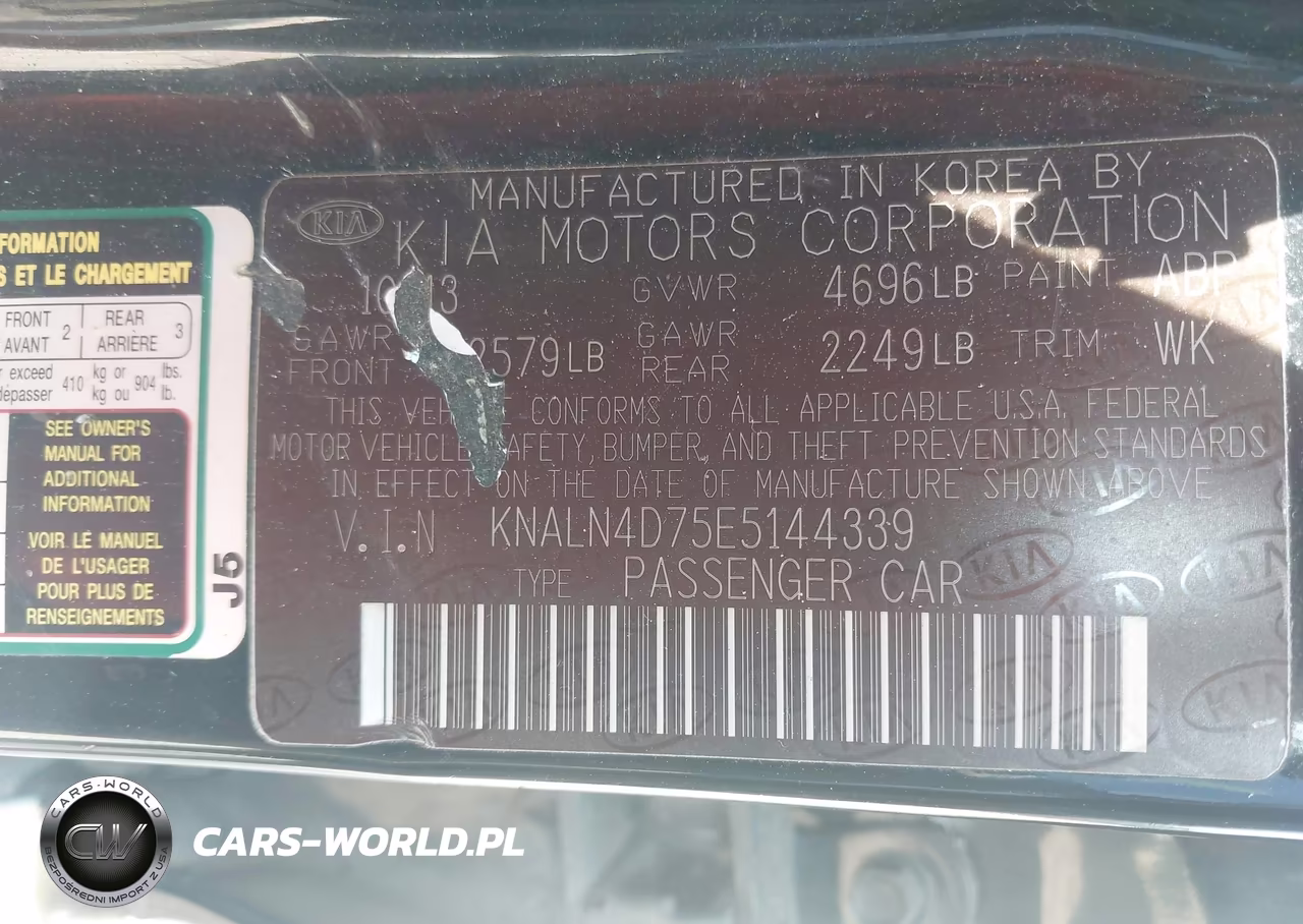 2014 Kia Cadenza Premium VIN:KNALN4D75E5144339 - 9