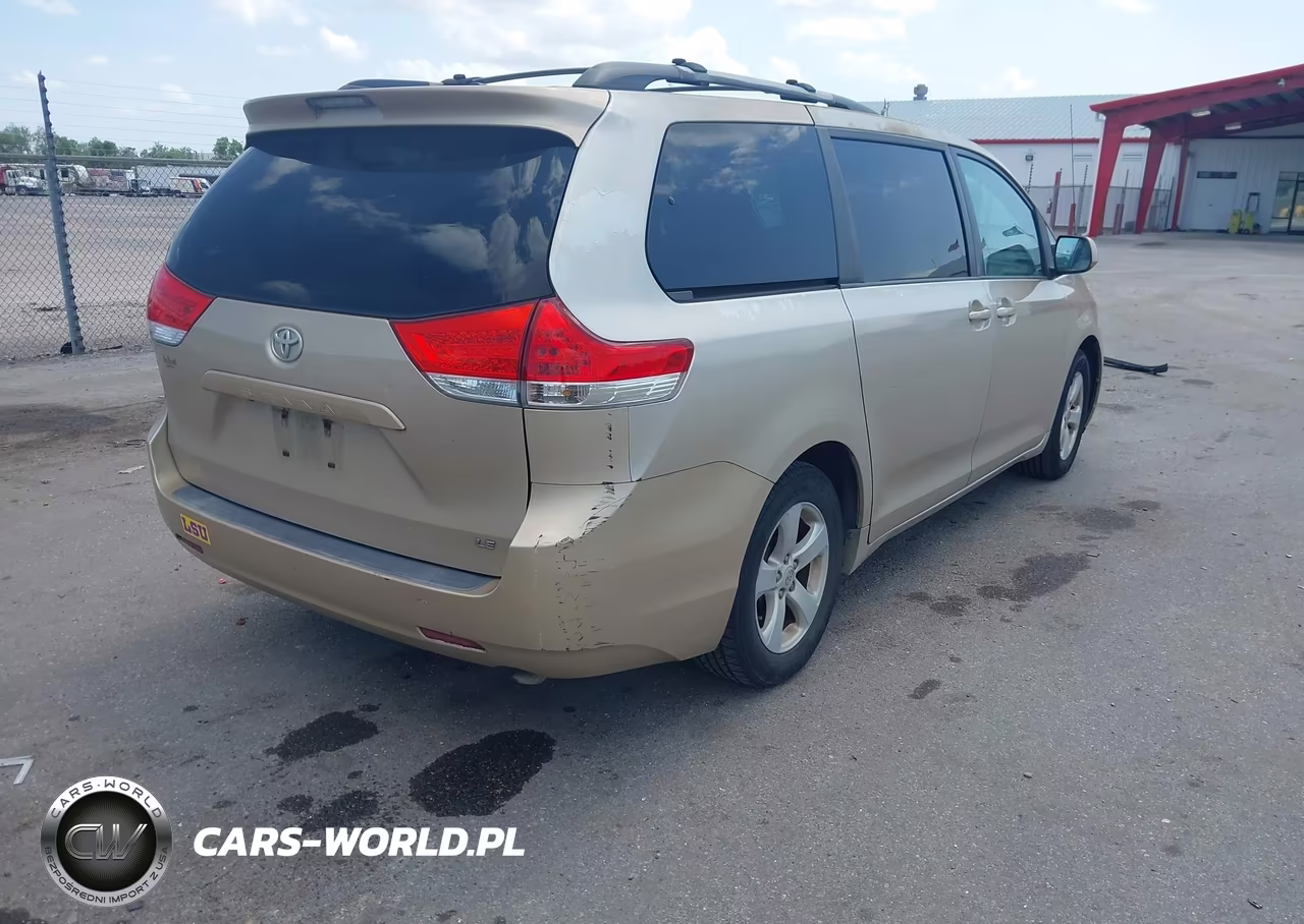 2011 Toyota Sienna Le V6 VIN:5TDKK3DC2BS148871 - 4