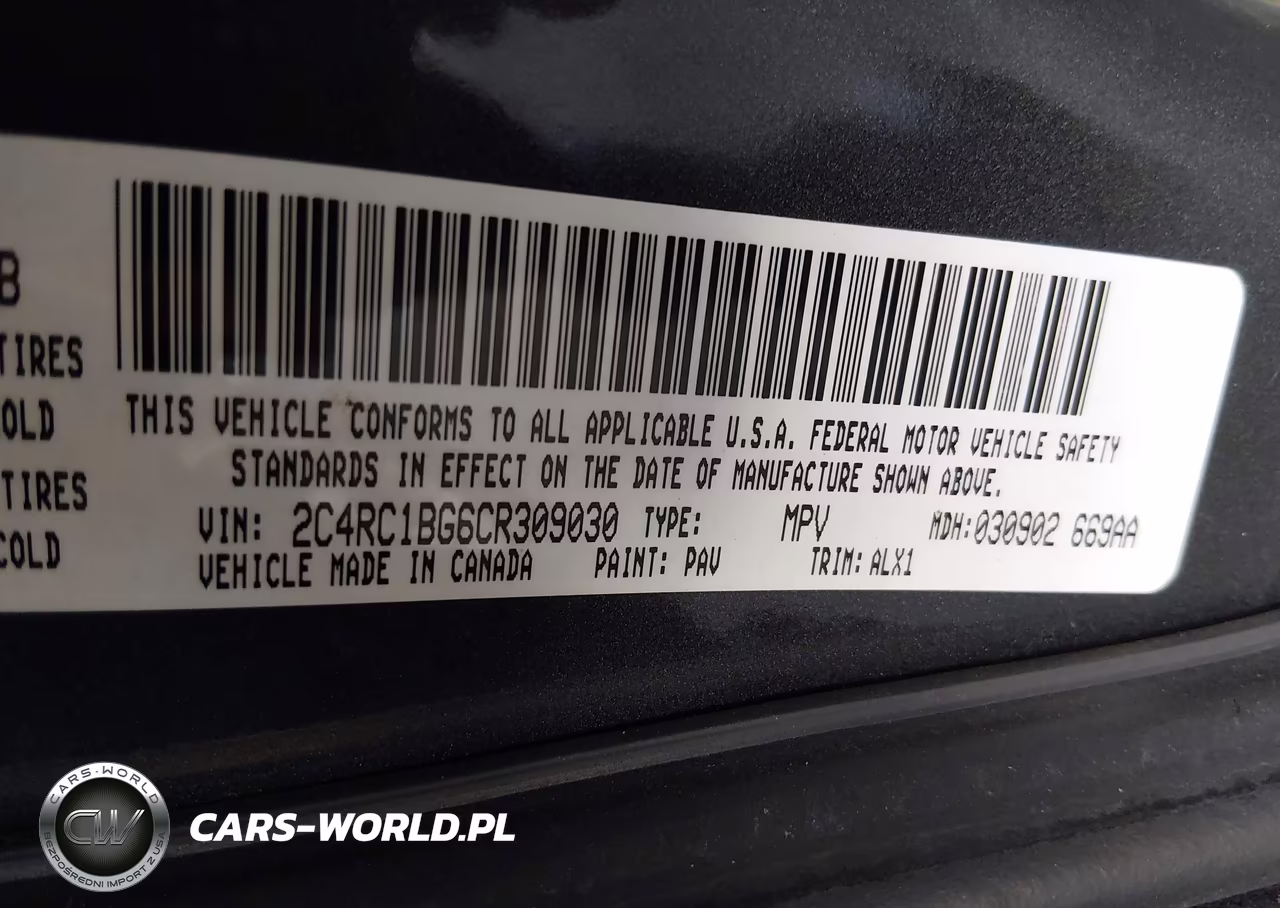 2012 Chrysler Town & Country Touring VIN:2C4RC1BG6CR309030 - 9