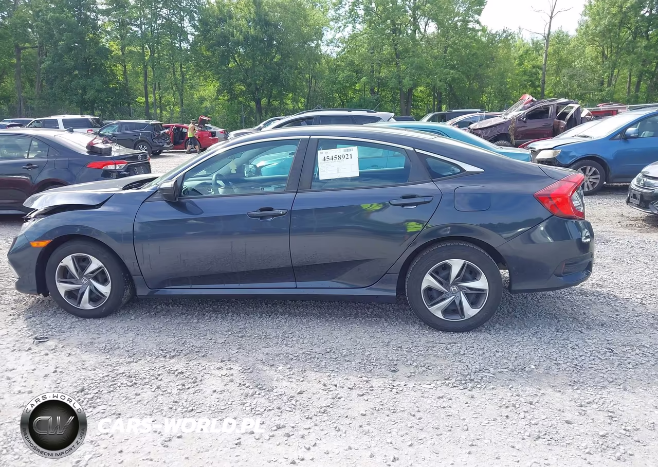 2020 Honda Civic Lx VIN:2HGFC2F67LH582379 - 14