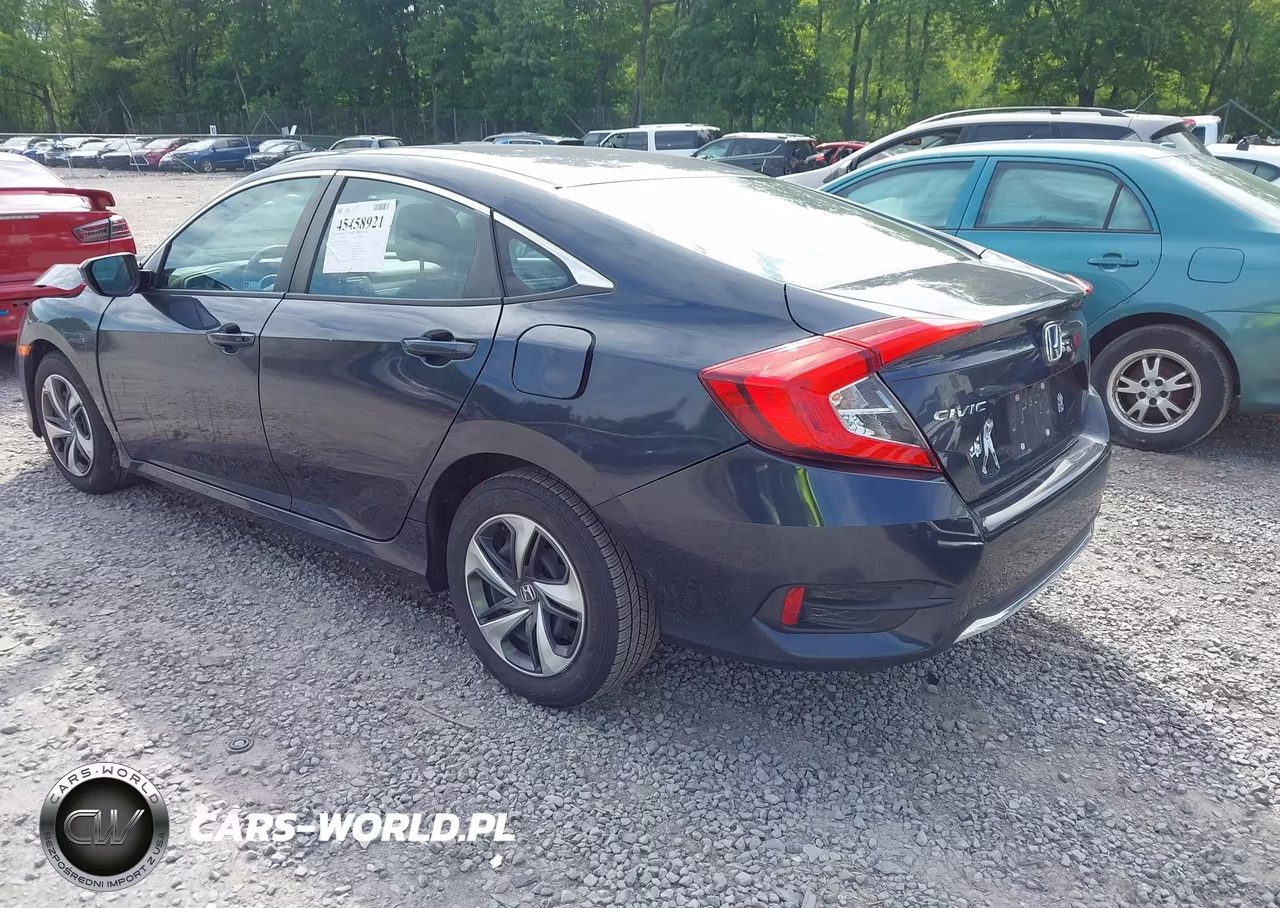 2020 Honda Civic Lx VIN:2HGFC2F67LH582379 - 3