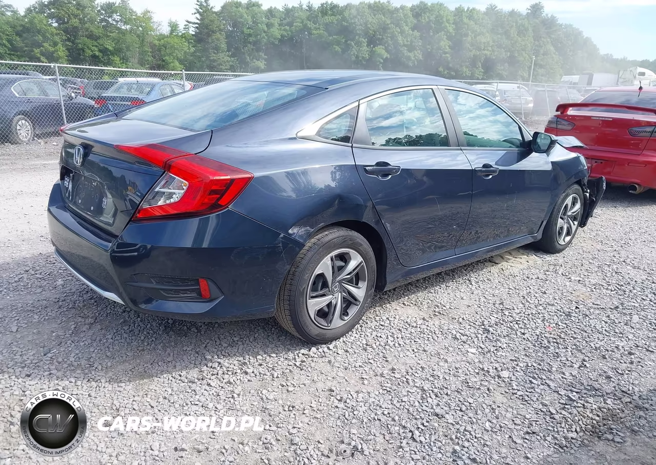 2020 Honda Civic Lx VIN:2HGFC2F67LH582379 - 4