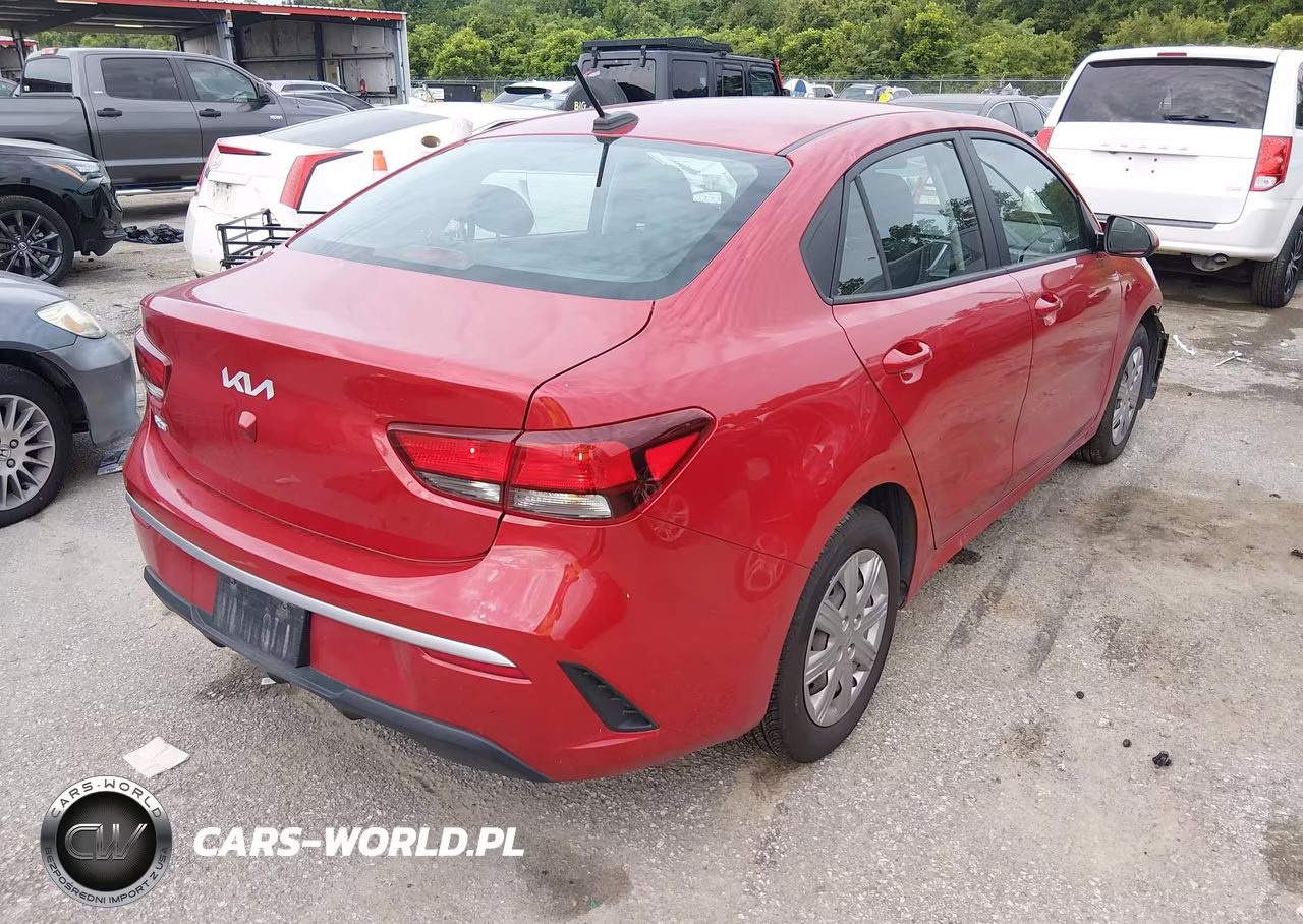 2023 Kia Rio S VIN:3KPA24AD7PE578332 - 4