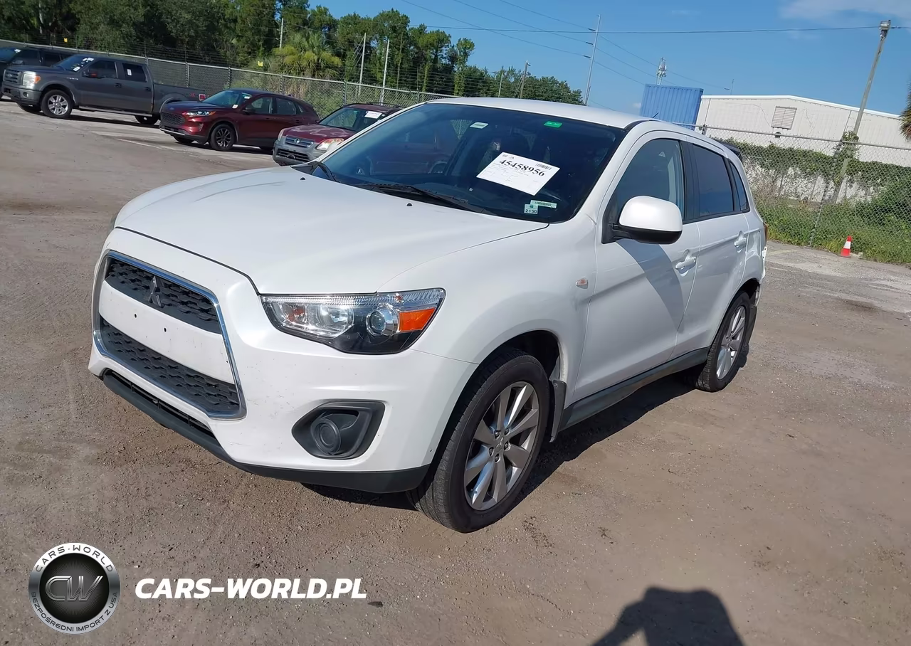 2013 Mitsubishi Outlander Sport Es VIN:4A4AP3AU5DE005098 - 2
