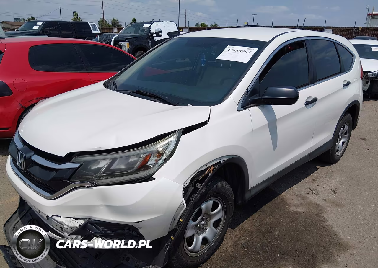 2016 Honda Cr-V Lx VIN:5J6RM4H36GL135861 - 2