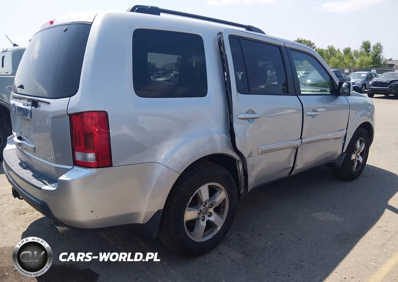 2010 Honda Pilot Ex-L VIN:5FNYF4H58AB027796 - 4