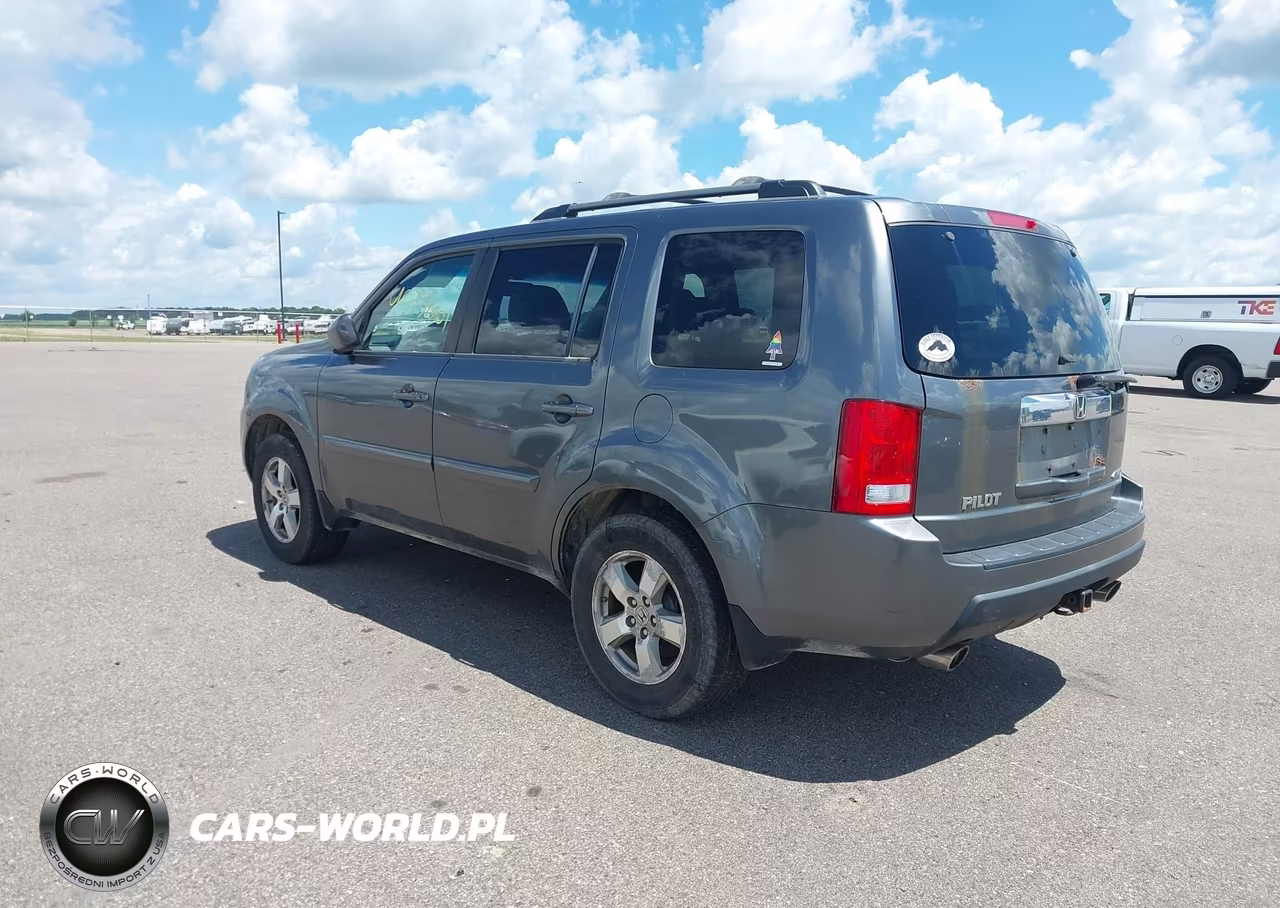 2011 Honda Pilot Ex-L VIN:5FNYF4H5XBB029406 - 3