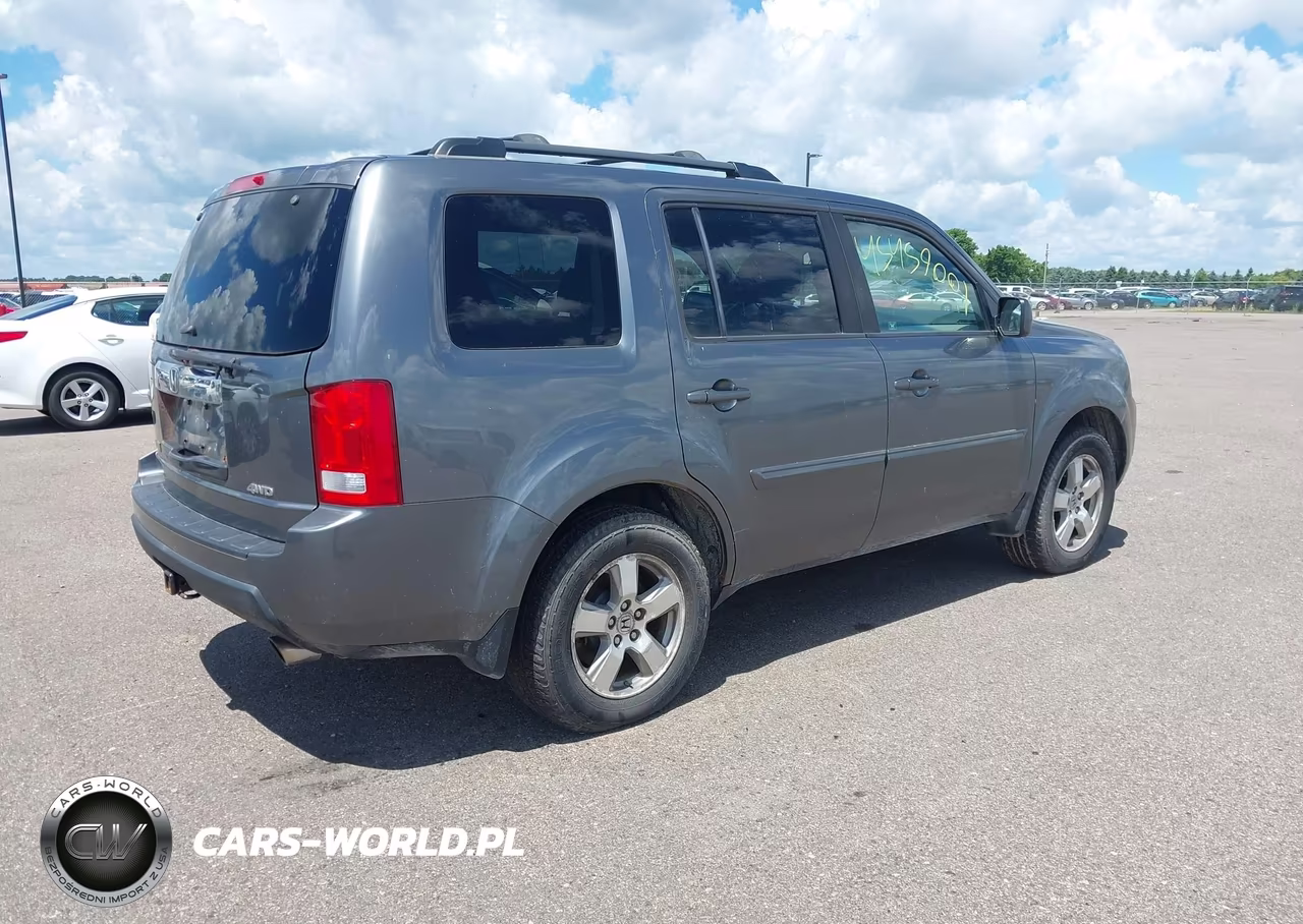 2011 Honda Pilot Ex-L VIN:5FNYF4H5XBB029406 - 4