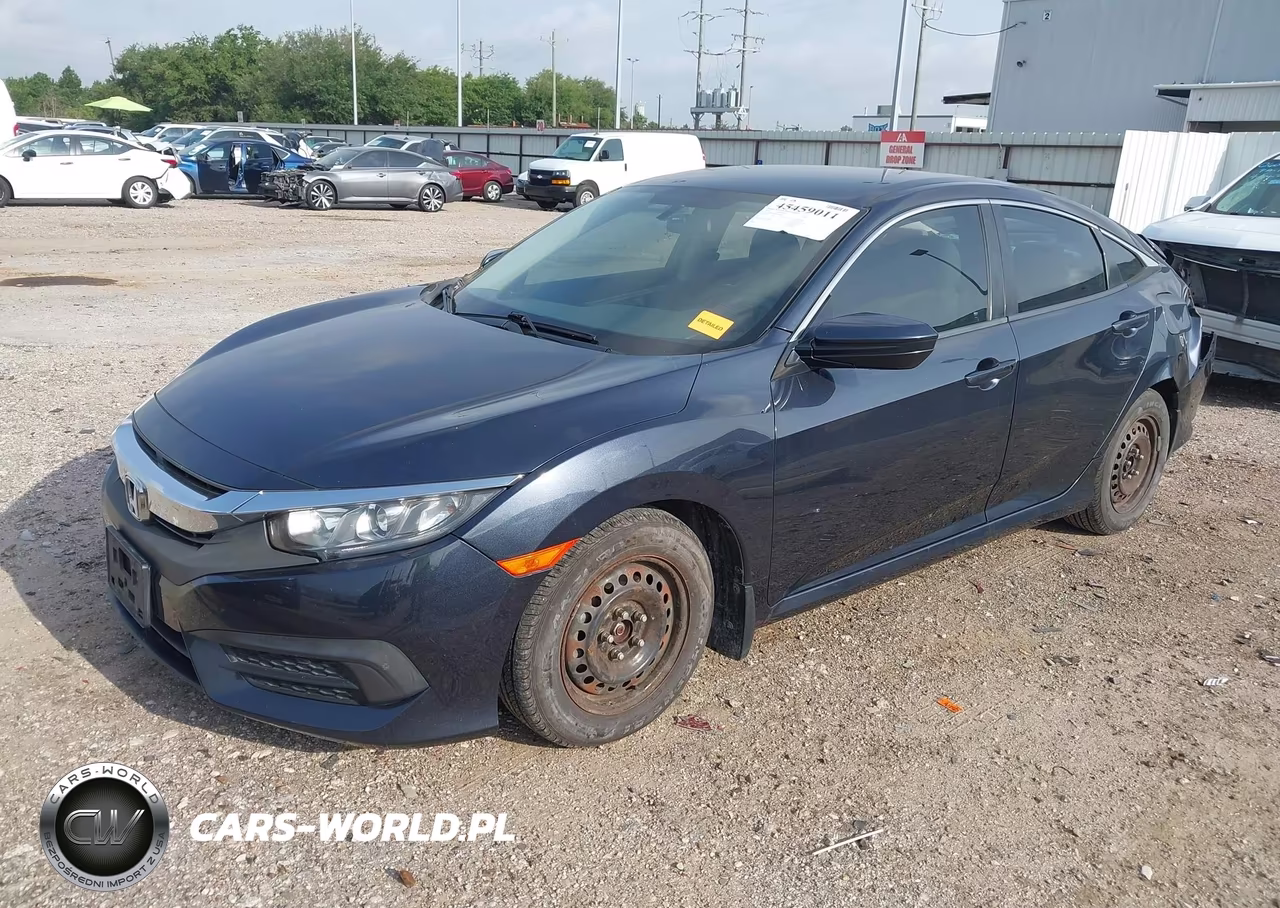 2016 Honda Civic Lx VIN:19XFC2F51GE024664 - 2