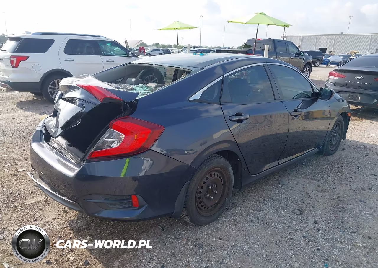 2016 Honda Civic Lx VIN:19XFC2F51GE024664 - 4
