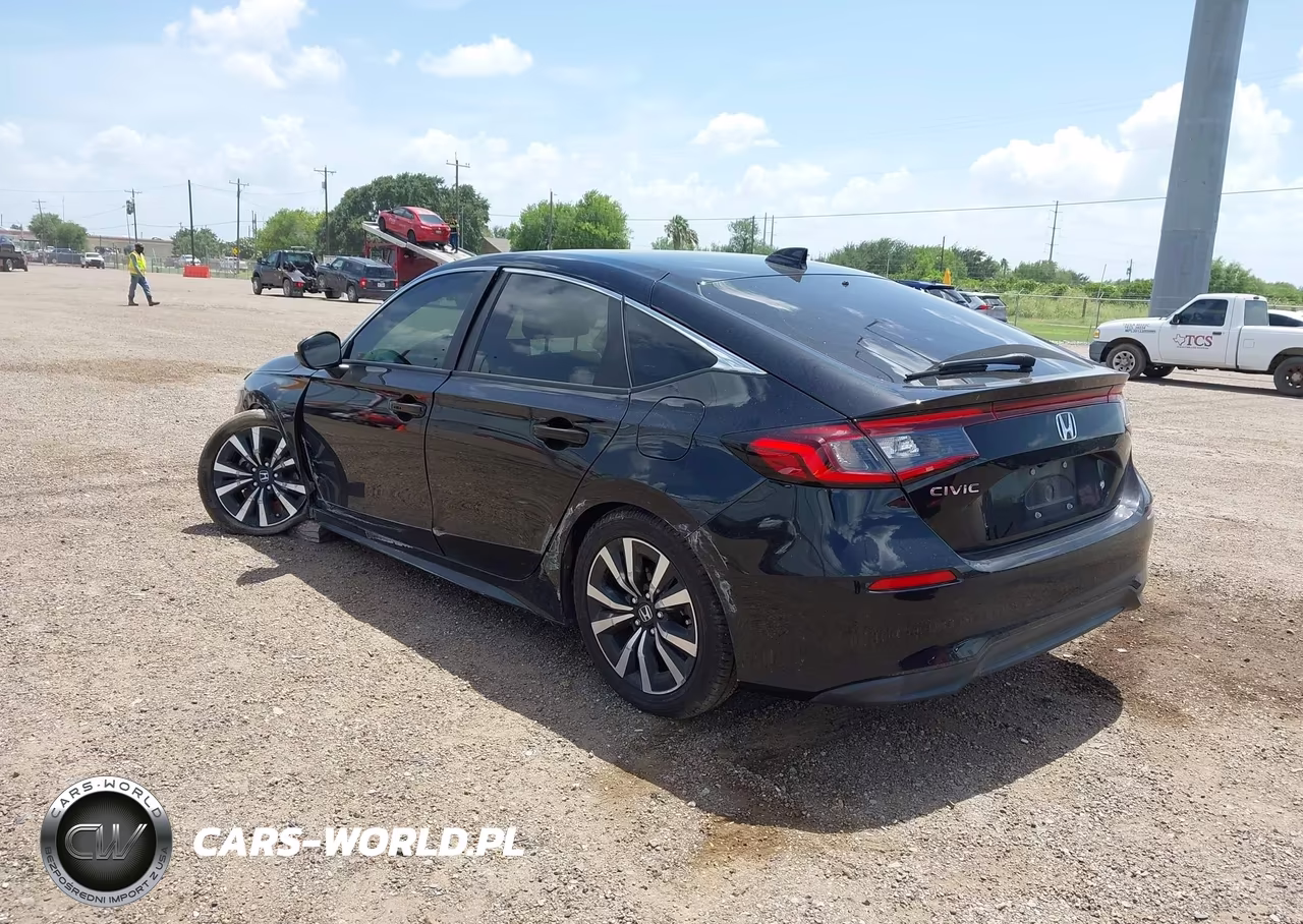 2024 Honda Civic Ex-L VIN:19XFL1H77RE002308 - 3