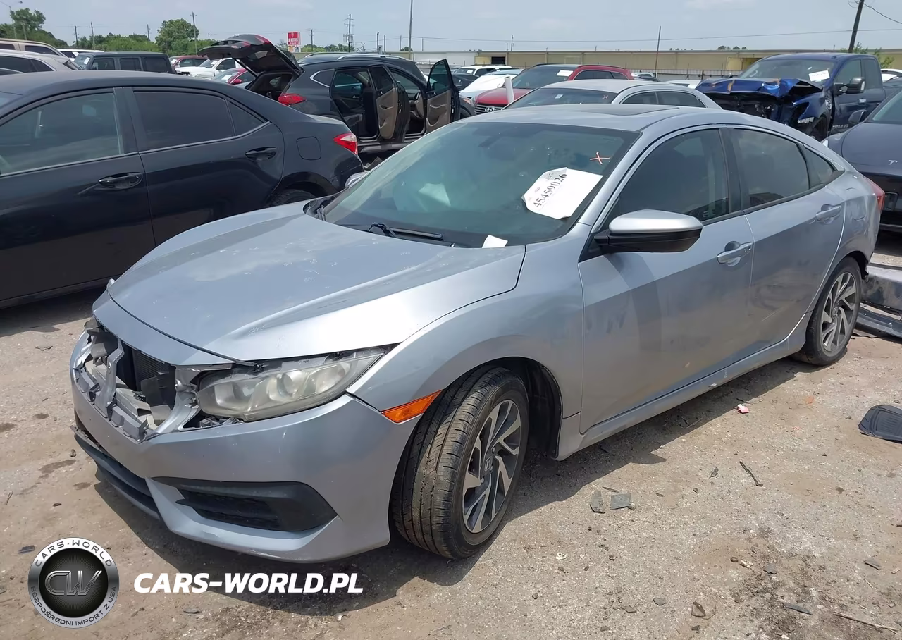 2017 Honda Civic Ex VIN:19XFC2F74HE062330 - 2