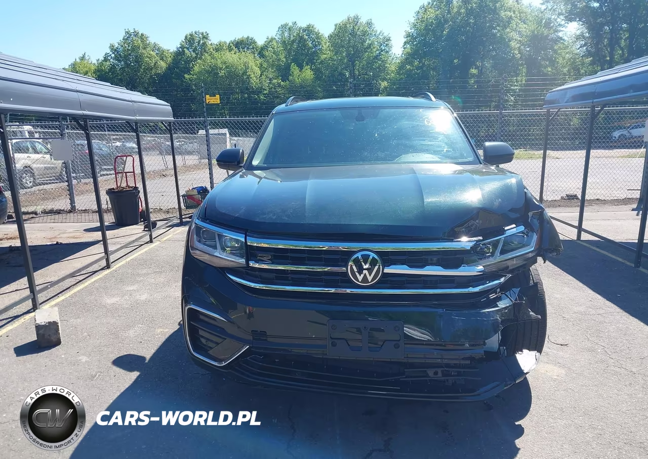 2021 Volkswagen Atlas 3.6L V6 Se W-Technology R-Line VIN:1V2RR2CA1MC525536 - 12