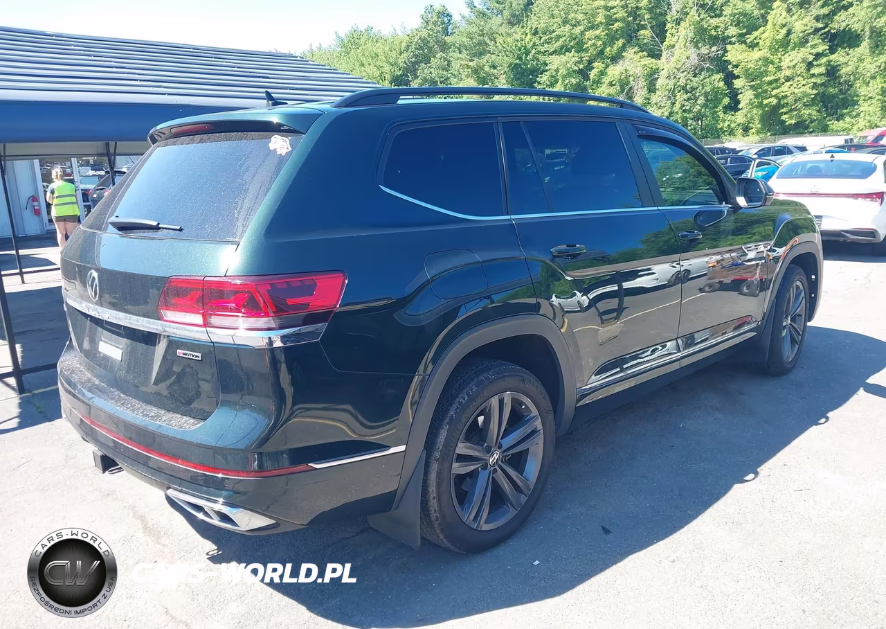 2021 Volkswagen Atlas 3.6L V6 Se W-Technology R-Line VIN:1V2RR2CA1MC525536 - 4