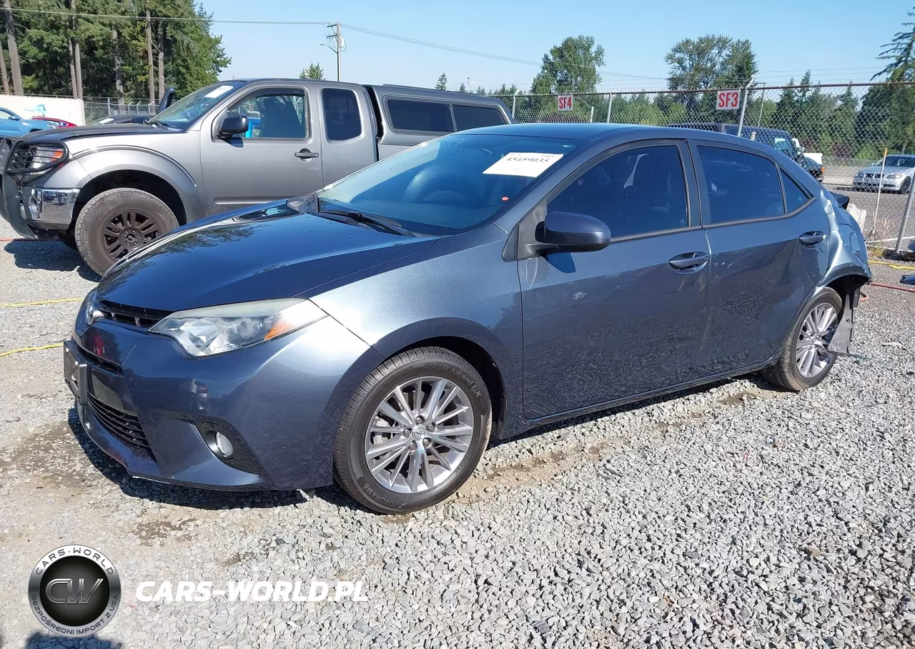 2015 Toyota Corolla Le Plus VIN:2T1BURHE1FC348468 - 2