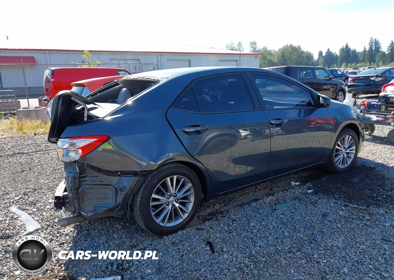 2015 Toyota Corolla Le Plus VIN:2T1BURHE1FC348468 - 4