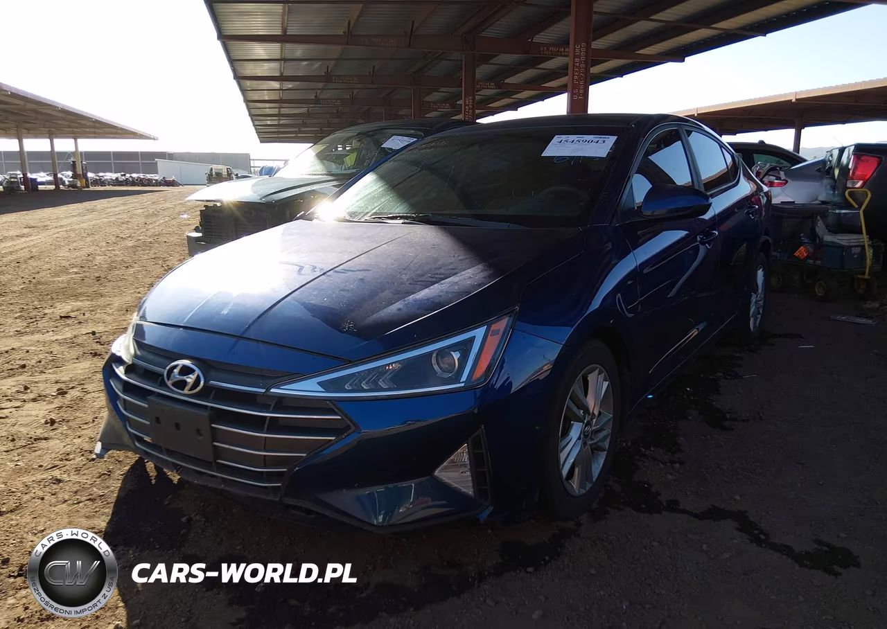 2019 Hyundai Elantra Sel VIN:5NPD84LFXKH427631 - 2