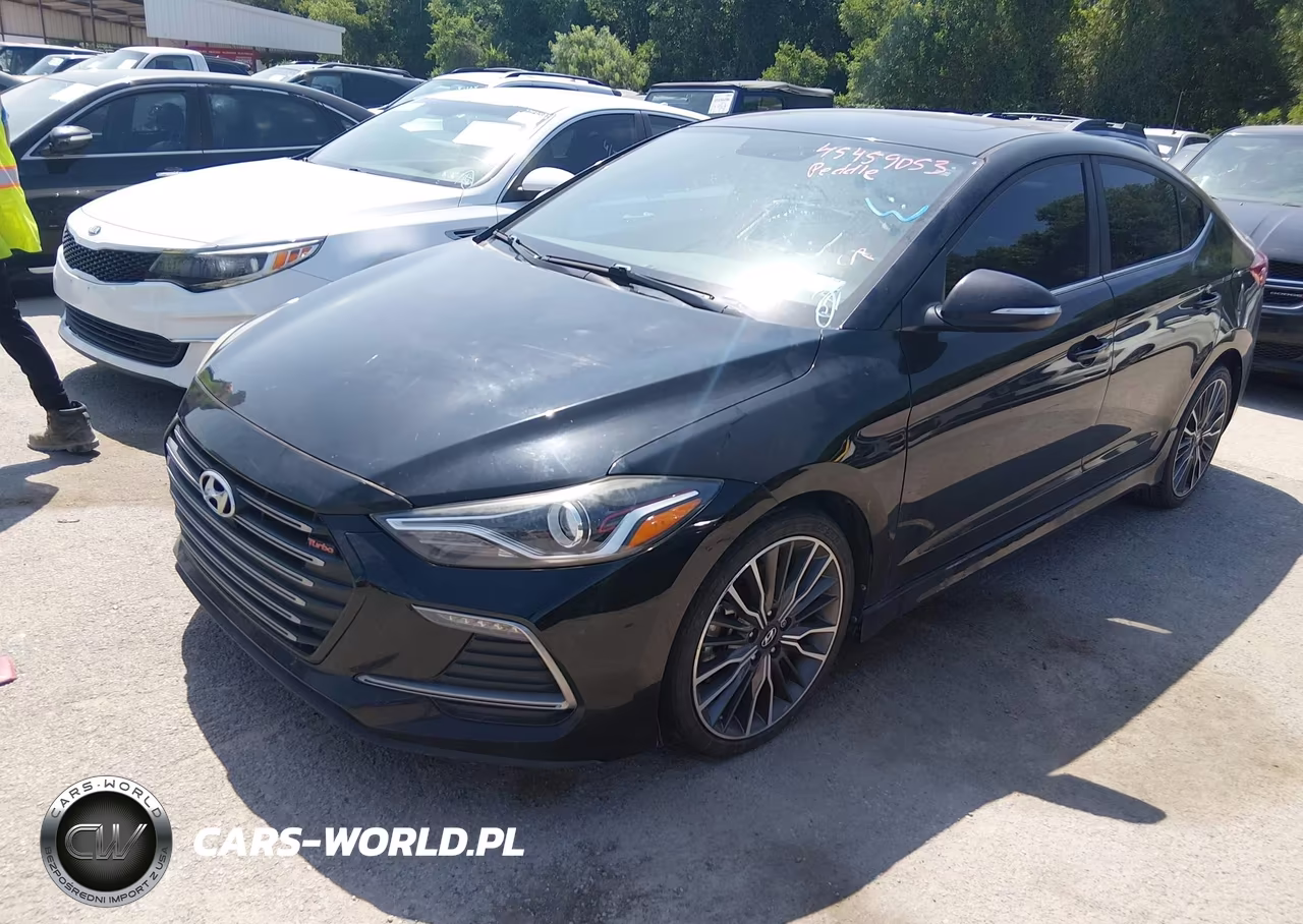 2018 Hyundai Elantra Sport VIN:KMHD04LB3JU724826 - 2