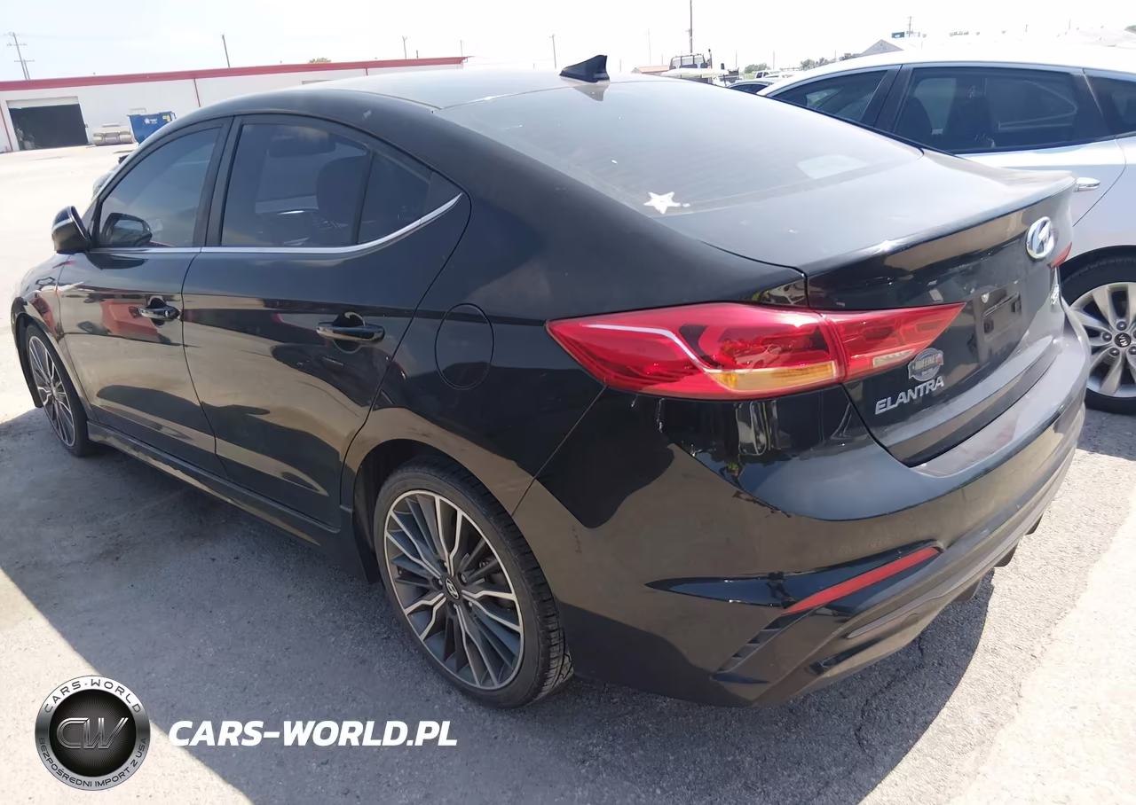 2018 Hyundai Elantra Sport VIN:KMHD04LB3JU724826 - 3