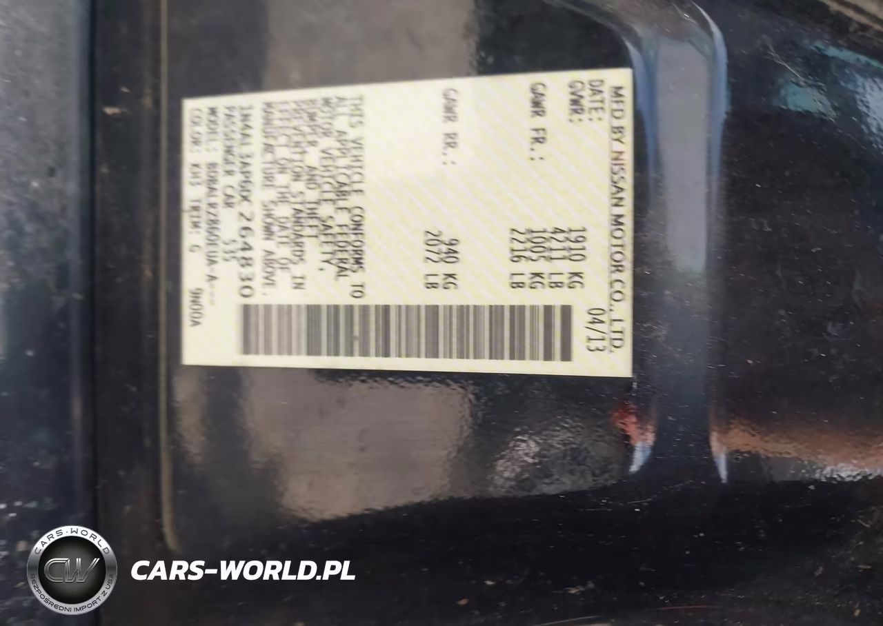 2013 Nissan Altima 2.5 S VIN:1N4AL3AP6DC264830 - 9