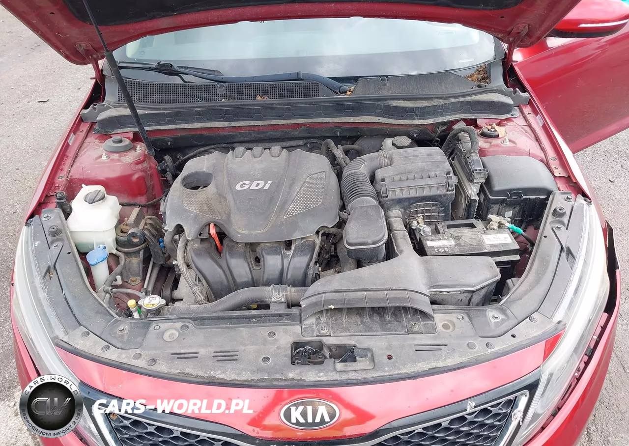 2014 Kia Optima Lx VIN:5XXGM4A73EG297308 - 10