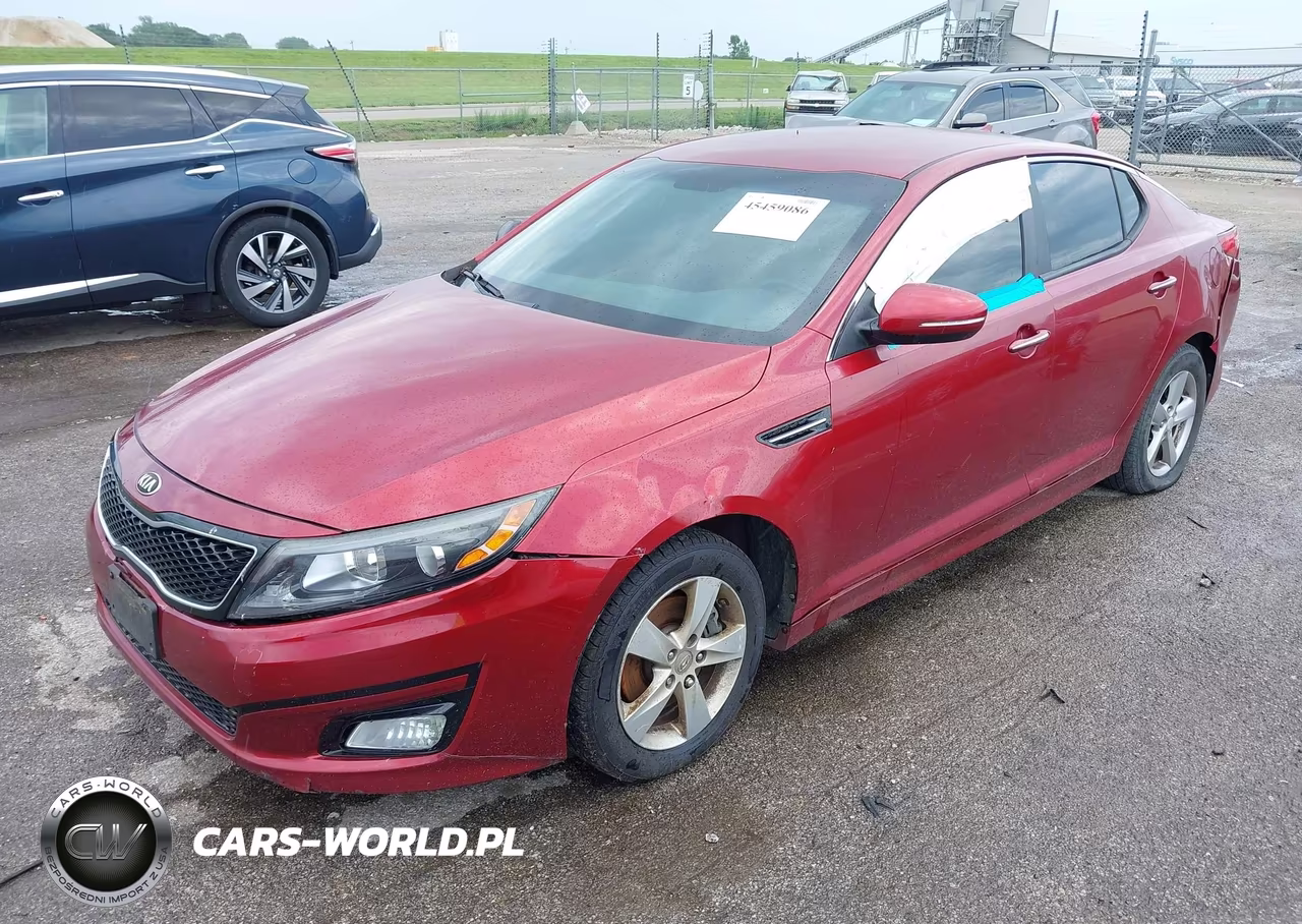 2014 Kia Optima Lx VIN:5XXGM4A73EG297308 - 2